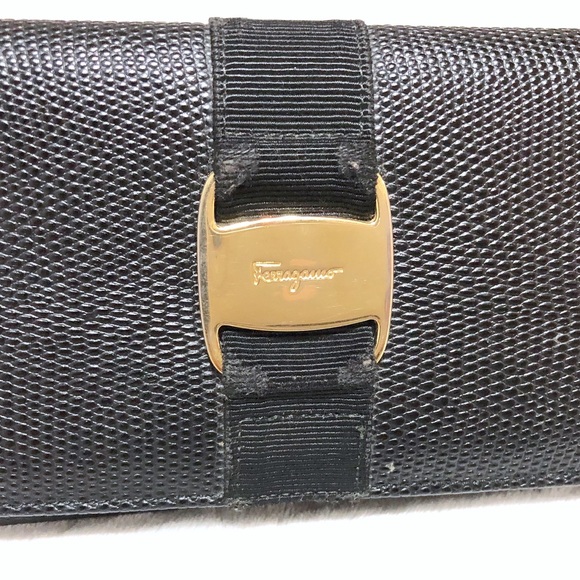 Salvatore Ferragamo Vara black continental wallet - Picture 6 of 8